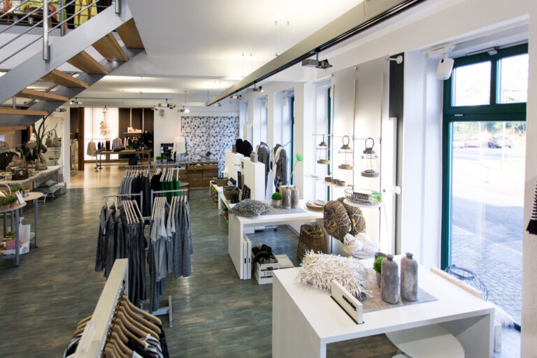 Blick in den Pittsbörg fashion store